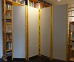 4 stuks Stevig Kamerscherm - Roomdivider, inklapbaar, Huis en Inrichting, Woonaccessoires | Kamerschermen, Ophalen, Zo goed als nieuw