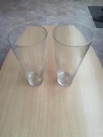 Grote glazen vazen, Huis en Inrichting, Woonaccessoires | Vazen, Ophalen, Gebruikt, Overige kleuren, Glas
