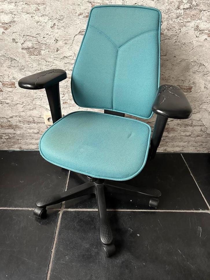 Kinnarps bureaustoel - volledig instelbaar, 6000 freefloat, Huis en Inrichting, Bureaustoelen, Gebruikt, Bureaustoel, Overige kleuren