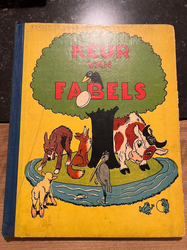 Keur van Fabels - P.J. De Ridder, Boeken, Sprookjes en Fabels, Gelezen, Ophalen of Verzenden