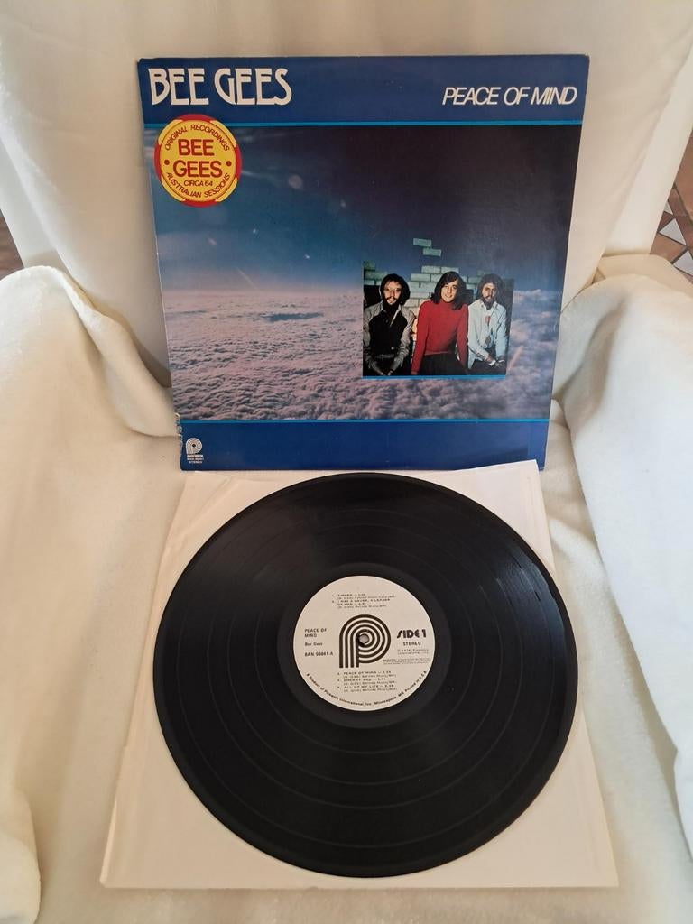 The Beegees - peace of mind, Cd's en Dvd's, Vinyl | Pop, Ophalen of Verzenden, Gebruikt, 12 inch