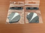 dartflights grijs wit van Longfield à € 0,80 /setje, Verzenden, Nieuw, Flights
