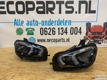 GLE W167 VOL LED KOPLAMP LINKS EN RECHTS ORIGINEEL  beschikbaar voor biedingen