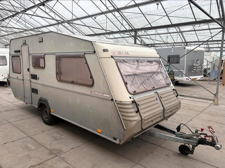 Kip Caravan KG48T, Caravans en Kamperen, Caravans, Bedrijf, tot en met 5, Rondzit, Kip, 4 tot 5 meter, Ophalen