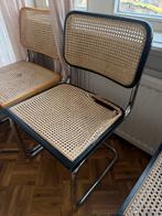 Kapotte Marcel Breuer Cesca Thonet stoel, Huis en Inrichting, Stoelen, Ophalen, Gebruikt, Zwart, Metaal
