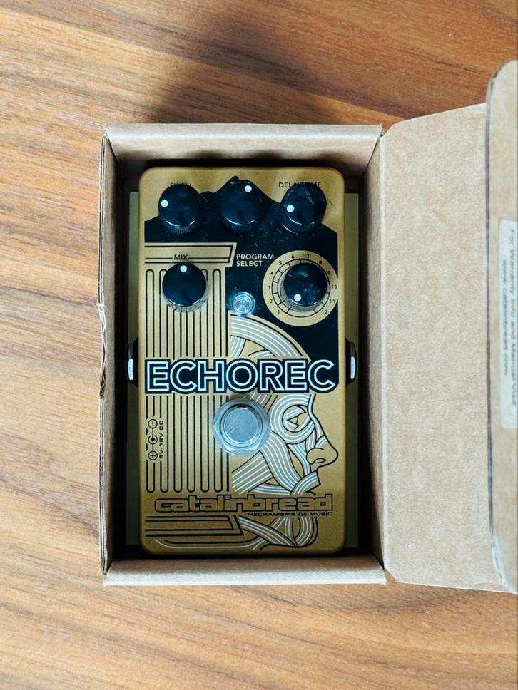 Catalinbread Echorec - Tape Delay Pedaal, Muziek en Instrumenten, Effecten, Gebruikt, Delay of Echo, Ophalen of Verzenden