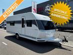 Hobby Prestige 560 WLU Enkele bedden, Badkamer, Caravans en Kamperen, Caravans, Hobby, Bedrijf, 6 tot 7 meter, Overige typen