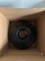 Hanglamp Indy bamboo 55cm zwart Nieuw in doos incl lamp, Ophalen, Overige materialen, Nieuw, Modern