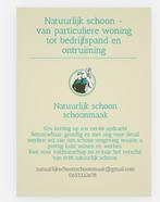 Natuurlijk Schoon Schoonmaak, Vacatures, Vacatures | Schoonmaak en Facilitaire diensten, Variabele uren, Overige niveaus, Starter