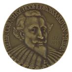 PENNING VPK 1947 Joop Hekman : P.C. Hooft, Postzegels en Munten, Verzenden, Brons, Nederland