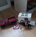 Schleich trailer met ruiter, Ophalen, Zo goed als nieuw