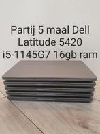 Partij 5 stuks Dell Latitude 5420 i5-1145G7 16gb 256gb SSD, Nieuw, 16 GB, 14 inch, Qwerty
