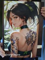 Akali print game poster League of Legends, Ophalen of Verzenden, Nieuw