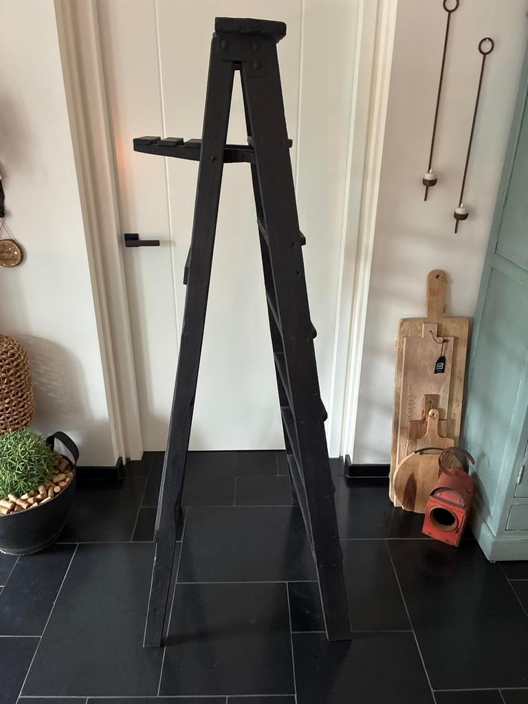 Ouderwetse Keukentrap - Decoratieve Eye Catcher, Gebruikt, Overige typen, Ophalen of Verzenden, 150 tot 200 cm