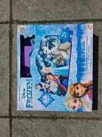 Frozen puzzelmat, Ophalen of Verzenden, 10 tot 50 stukjes, Zo goed als nieuw