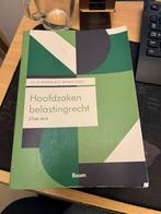 Hoofdzaken belastingrecht 27e druk, Ophalen of Verzenden, Beta, Zo goed als nieuw, HBO