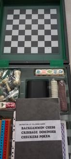Backgammon, Schaken, Dammen - Nieuw in Plastic!, Ophalen of Verzenden