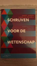 Daniel Janssen - Schrijven voor de wetenschap, Ophalen of Verzenden, Zo goed als nieuw, Daniel Janssen; Lucas van der Deijl, Nederlands
