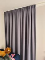 3 paar verduisterende gordijnen - grijs tinten, 200 cm of meer, Ophalen of Verzenden, Zo goed als nieuw, 200 cm of meer