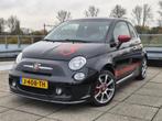 Fiat 500 1.4 Abarth 2008 Zwart 165pk! UNIEKE TOPSTAAT, Auto's, Voorwielaandrijving, Zwart, 4 cilinders, Zwart