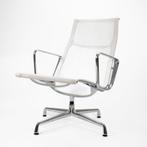 2 Vitra Eames Ea 116 fauteuil  Wit Netweave Gepolijst frame, Huis en Inrichting, Stoelen, Twee, Wit, Ophalen of Verzenden, Zo goed als nieuw