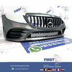 W205 FACELIFT AMG VOORBUMPER + PANAMERICANA GRIL 2019 Merced, Gebruikt, Voor, Mercedes-Benz, Ophalen of Verzenden
