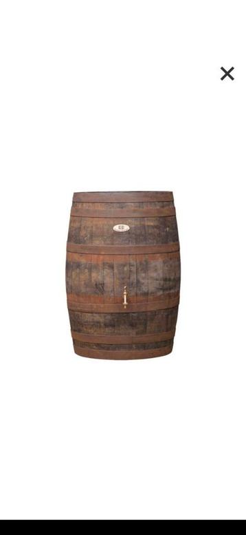 
Houten regenton (mag lek zijn) – voor tuingereedschap beschikbaar voor biedingen