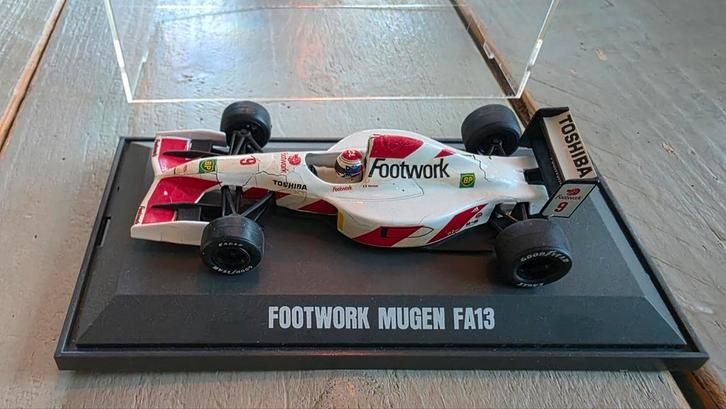 Jos Verstappen Footwork F1 Testauto, Hobby en Vrije tijd, Modelauto's | 1:18, Zo goed als nieuw, Auto, Kyosho, Ophalen of Verzenden