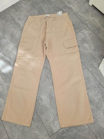 Zara Cargo Broek - Beige - Maat M beschikbaar voor biedingen
