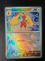 Lopunny Pokébal 084/131 Prismatic Evolutions, Ophalen of Verzenden, Zo goed als nieuw, Losse kaart, Foil