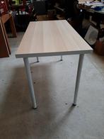 Ikea Linnmon Tafel + Extra Blad - Zo Goed Als Nieuw, Ophalen, 100 tot 150 cm, 50 tot 100 cm, Zo goed als nieuw