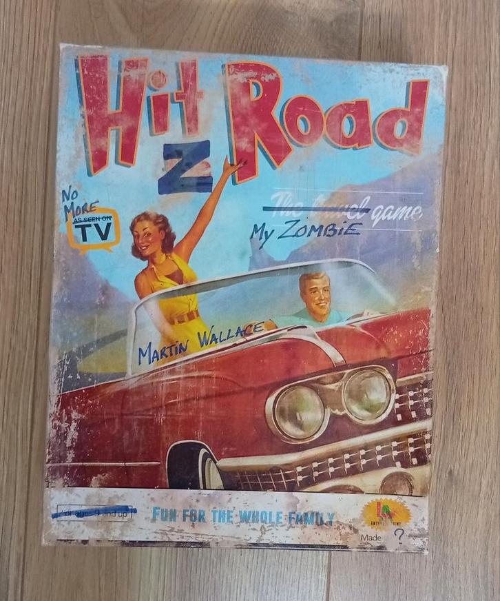 Hit Z Road, Hobby en Vrije tijd, Gezelschapsspellen | Bordspellen, Zo goed als nieuw, Ophalen of Verzenden