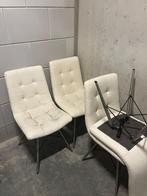 Stoelen GRATIS, Ophalen, Gebruikt, Wit, Metaal