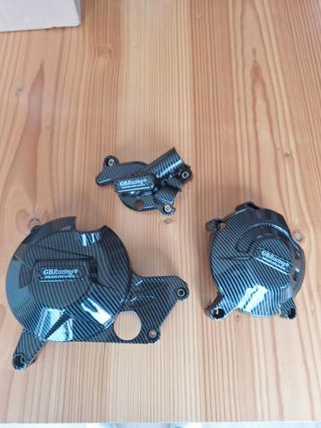 Carbon carterdeksel beschermers dl650 v strom sv650 beschikbaar voor biedingen