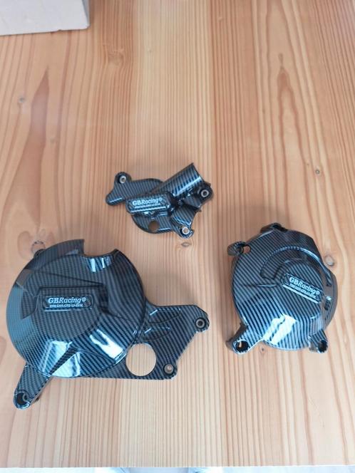 Carbon carterdeksel beschermers dl650 v strom sv650, Motoren, Tuning en Styling, Ophalen of Verzenden