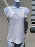 Shirt met V-hals voor en achter, maat 38, Kleding | Dames, T-shirts, Collection, Maat 38/40 (M), Ophalen of Verzenden, Wit