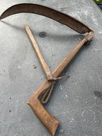 Antieke Zicht (handzeis )met pikhaak, Ophalen