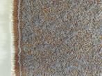 Kvadrat Febrik Arda 321 lichtblauw+oranje; 15 mtr meubelstof, Wol, Overige kleuren, 120 cm of meer, Ophalen of Verzenden