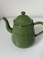 Groen Emaille Theepotje, Ophalen