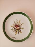Vintage Bavaria wandbord "zilverdistel", Antiek en Kunst, Ophalen of Verzenden