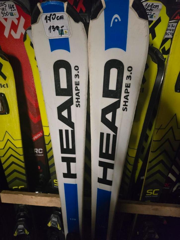 170cm HEAD SHAPE 3.0, Sport en Fitness, Skiën en Langlaufen, Zo goed als nieuw, Ski's, Skiën, Head, Carve, 160 tot 180 cm, Ophalen of Verzenden