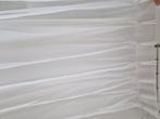 Witte vitrage 340x262 cm, Gebruikt, 200 cm of meer, Wit, Ophalen of Verzenden