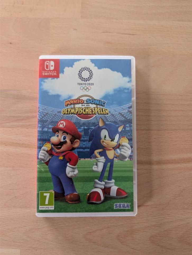 Mario en sonic op de olympische spelen, Spelcomputers en Games, Games | Nintendo Switch, Zo goed als nieuw, Sport, 3 spelers of meer