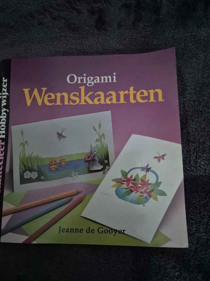 Origami Wenskaarten - Jeanne de Gooyer, Boeken, Hobby en Vrije tijd, Gelezen, Scrapbooking en Knutselen, Ophalen of Verzenden