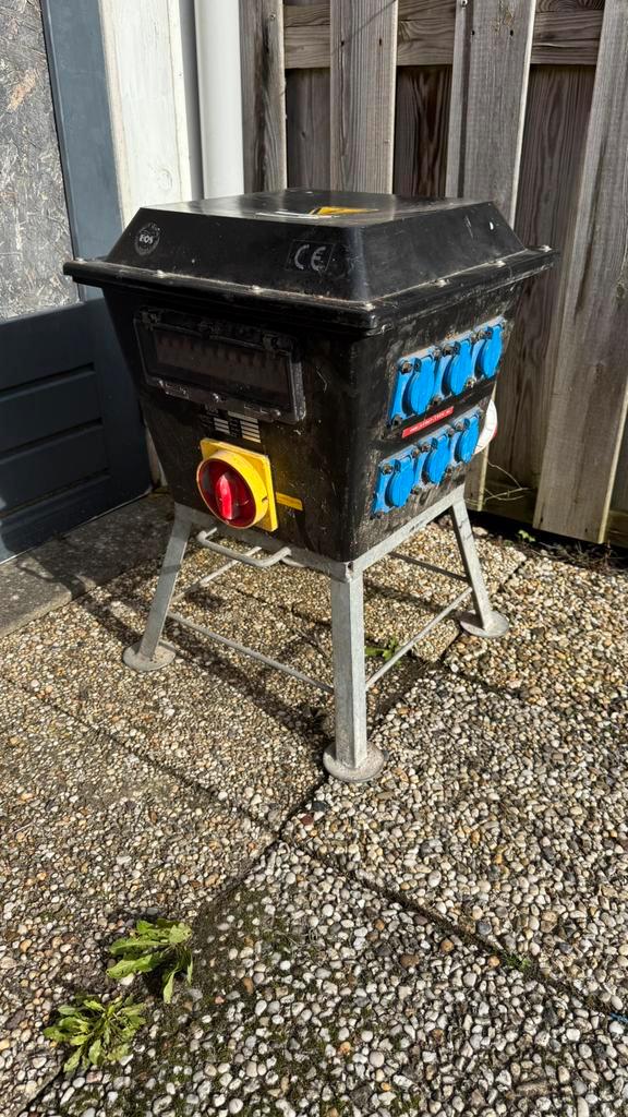 Verdeelkast 63amp, Doe-het-zelf en Verbouw, Elektra en Kabels, Gebruikt, Overige typen, Ophalen