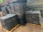 +- 443 hele rubberen tegels + overige, Ophalen, Gebruikt, Overige typen, Rubber