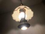 Brocante hanglamp 2 functies lamp leeslamp scheeps kelkjes, Ophalen