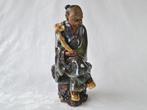 Keramieken beeld van Japanse Samurai man – Japan, 20e eeuw, Ophalen of Verzenden
