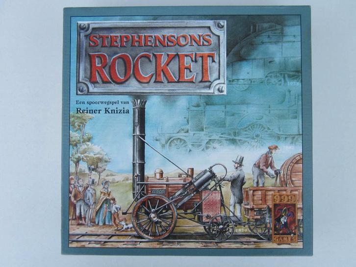 STEPHENSONS ROCKET, Hobby en Vrije tijd, Gezelschapsspellen | Bordspellen, Nieuw, Drie of vier spelers, Ophalen of Verzenden