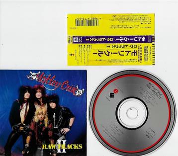 Mötley Crüe – Raw Tracks II (japan, OBI, japans tekstvel) beschikbaar voor biedingen